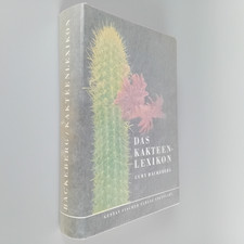 Kakteenlexikon. Backeberg, Curt. Kakteen Sukkulenten Enzyklopädie Botanik Buch
