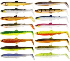 Westin BullTeez Shadtail 12,5cm 16g - 2 Gummishads, Gummiköder, Zanderköder Bait