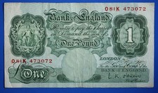 1955 Bank of England, One