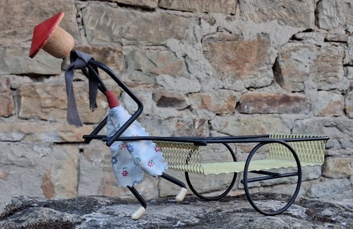 Vintage drahtfigur bror - ***vintage, drahtfigur*bror