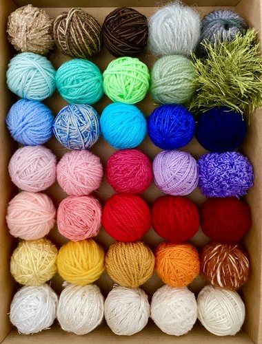 Wollpaket restwolle wollreste - wollpaket,