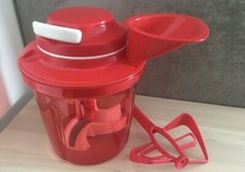 TUPPERWARE Extra Chef Extra-Chef D200 Rot 1,35L, Zerkleinern, Aufschlagen