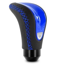 MOMO Schaltknauf Combat EVO Leder schwarz/blau