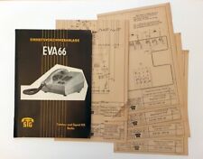 L24) Techn.Unterlagen DDR Vorzimmeranlage EVA66 Telefonanlage  1969 Telefon RFT