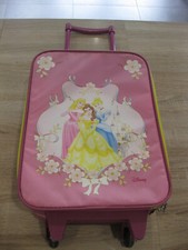 Disney Princess Koffer pink mit ausziehbarem Bügel und Rollen