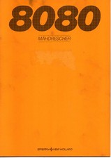 Verkaufsprospekt Sperry New Holland Mähdrescher 8080