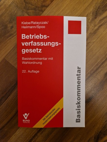 Betriebsverfassungsgesetz - , |