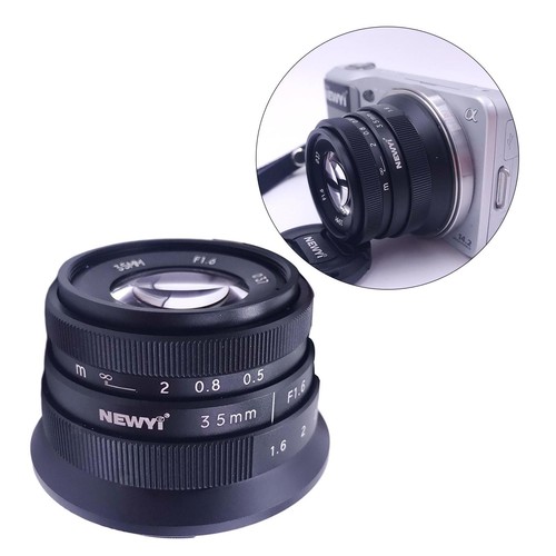 35mm aps c kameraobjektiv - f1.6, aps-c