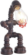 Roboter tischlampe steampunk - roboter,