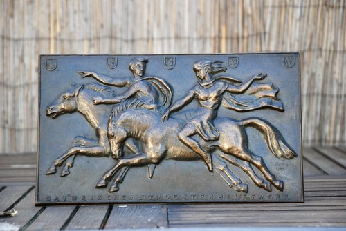 Orig bronze theodor georgii - orig.,