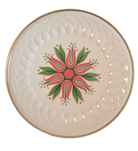 Vintage porzellan tortenplatte - porzellan,