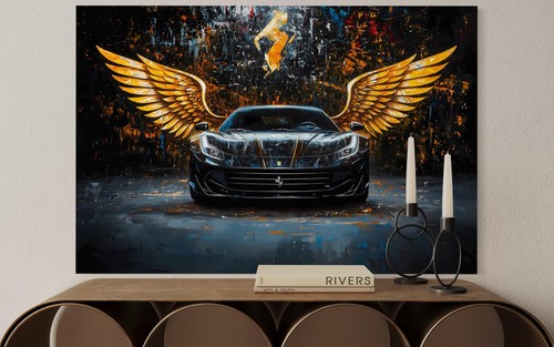 Leinwand bild kunst - leinwand,