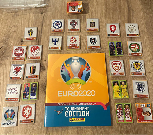 Panini uefa euro - 2020, 2021