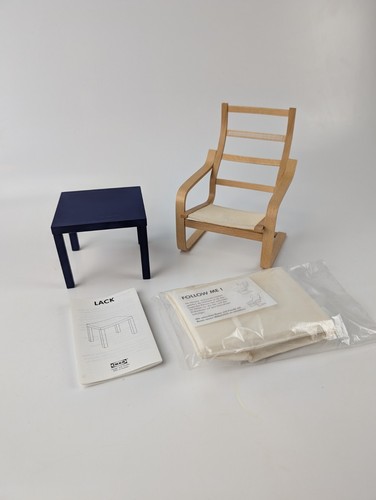 Poäng sessel lack - lack, tisch