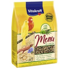 VITAKRAFT Menü Honig Vital-Complex Kanarienvögel - 3 kg Vogelfutter Futter Vogel