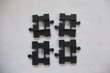 Lego Duplo Schienen gerade Kurven Weichen Kreuzung Brücke Grau Schwarz Hellgrau