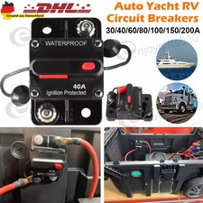 30-200A Sicherung Automat Automatik Schalter 12V/48V Auto KFZ LKW Leitungsschutz
