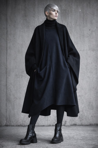 Yukai avantgarde strickkleid - yukai,