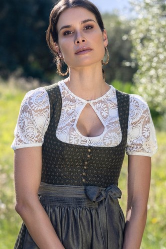 Midi dirndl ehrwald tanne - midi,