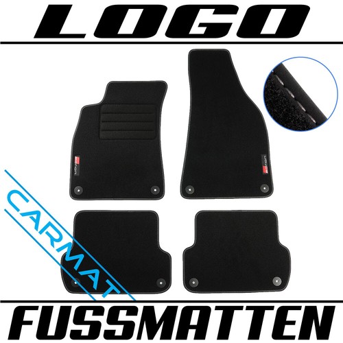 Fussmatten für audi bj - a4, b6