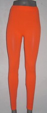 Neon Leggins Leggings Hose pink orange blau gelb grün 10% Stretch S M L NEU