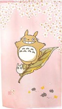 JAPANISCHE Noren Gardine GHIBLI TOTORO Frühling Sakura 150 x 85 cm