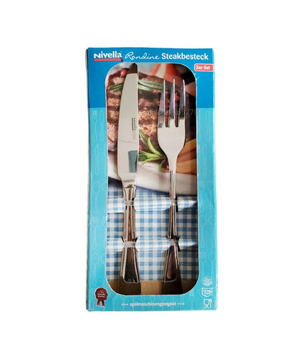 Nivella steakbesteck - 6x,