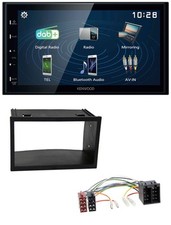 Kenwood 2DIN Bluetooth MP3 USB DAB Autoradio für VW Golf 4 Polo T4 Fox Passat IS