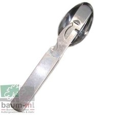 Essbesteck der Bundeswehr Edelstahl BW 4-teilig Feldbesteck platzsparend Camping