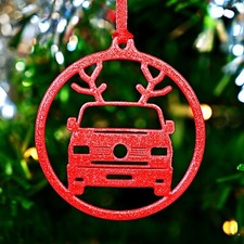 T4 Wohnmobil Bus Van Deko Baum