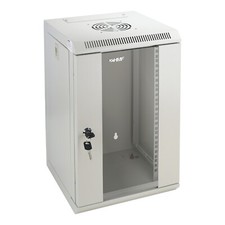 HMF 10" Serverschrank Netzwerkschrank 9HE Voll Montiert Wandgehäuse 10 Zoll Rack