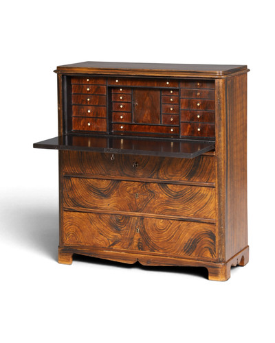 Biedermeier sekretär vertiko - sekretär,