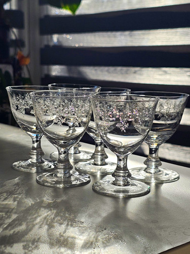 6er set baccarat kristallglas - baccarat,