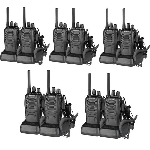 10x baofeng walkie - 2, talkie