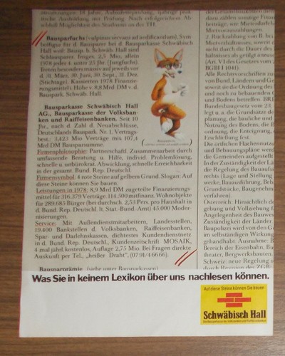 Seltene werbung schwäbisch - werbung,