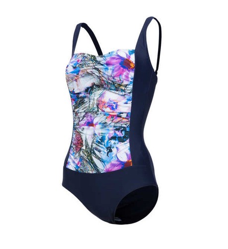 Badeanzug blau 38c damen wild - blau,