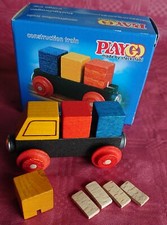 Stückgutwagen, LKW, Holzeisenbahn, Brio, Heros, Eichhorn, Playgo, Steckstäbi