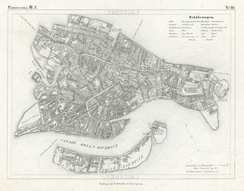 Venedig veneto stadtplan - venedig,