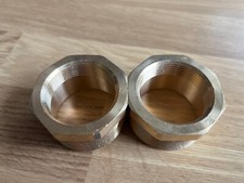 Viega Reduktion Reduzierung Rotguss  Reduziernippel AG auf IG 2"x1-1/2"