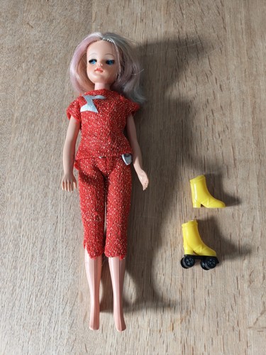 Vintage sindy puppe skater - sindy,