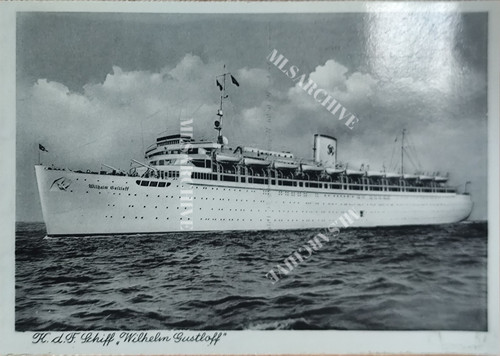Postkarte kdf schiff - ak,