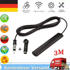 Auto Radio Antenne AM FM Scheibenantenne SUV LKW Klebeantenne 12V PKW KFZ 3M
