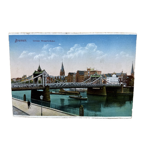Postkarte ansichtskarte bremen - ansichtskarte,