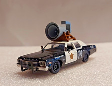 Brekina 18154 Dodge Monaco Police 1974 "Bluesmobil" Mega Lautsprecher J+E OVP