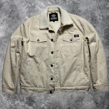 Beige Dickies Jeansjacke mit