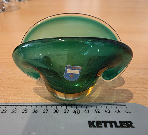 Murano seguso glas schale - seguso,