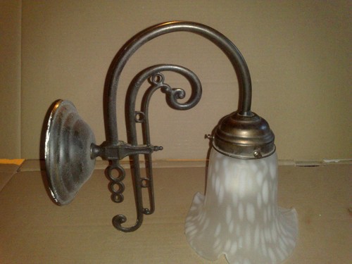 Metall wandlampe bronzefarbig - metall-wandlampe,