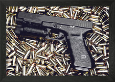 Pistole Kurzwaffe Poster