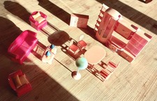 Puppenstubenwohnzimmer mit