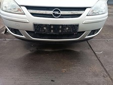 Opel Corsa C Bj 2005 original Stoßfänger vorn mit NSW Z157 Starsilber Facelift 